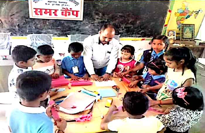 दुर्ग जिले के समस्त शासकीय विद्यालयों में समर कैम्प का शुभारम्भ