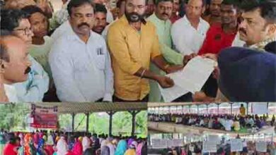 दंतेवाड़ा में मारपीट के खिलाफ छत्तीसगढ़ युवा मंच का जोरदार प्रदर्शन