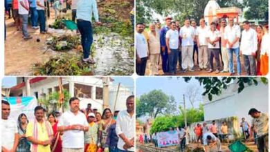 अहिवारा नगर पालिका द्वारा शीतला तालाब की सफाई: स्वच्छता ही सेवा पखवाड़ा के तहत छठे दिन चलाया गया स्वच्छता अभियान