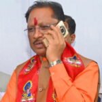 मुख्यमंत्री विष्णु देव साय दिव्य शिव महापुराण कथा के समापन समारोह में वर्चुअली हुए शामिल