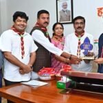 मुख्यमंत्री से भारत स्काउट्स एवं गाइड्स छत्तीसगढ़ के प्रतिनिधिमंडल ने की मुलाकात