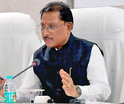 मुख्यमंत्री विष्णु देव साय ने बाढ़ राहत कार्यों की समीक्षा की मुख्यमंत्री विष्णु देव साय ने बाढ़ राहत कार्यों की समीक्षा की