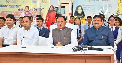 ग्रुप कैप्टन शुभांशु शुक्ला की उपलब्धि देश के युवाओं के लिए प्रेरणादायी: मुख्यमंत्री साय ग्रुप कैप्टन शुभांशु शुक्ला की उपलब्धि देश के युवाओं के लिए प्रेरणादायी: मुख्यमंत्री साय