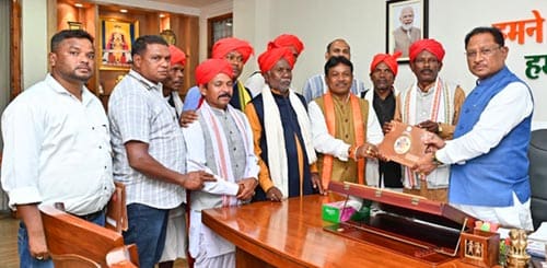 मुख्यमंत्री साय को बस्तर दशहरा कार्यक्रम में शामिल होने का मिला न्यौता