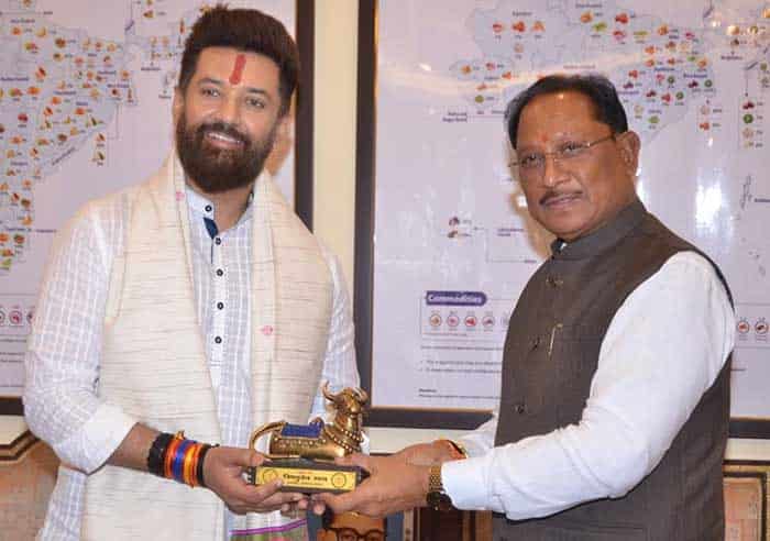 मुख्यमंत्री विष्णुदेव साय की केंद्रीय मंत्री श्री चिराग पासवान के साथ अहम मुलाकात, राज्य में खाद्य प्रसंस्करण को मिलेगी नई दिशा