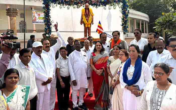 संविधान की भावना को नमन: बौद्ध महासभा ने मनाया 76वां संविधान दिवस