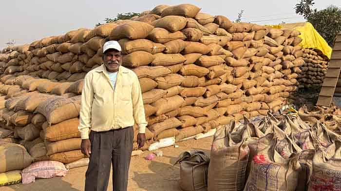 मेहनत का मीठा फल—धान की बेहतर कीमत ने किसान युगल को दी नई उड़ान