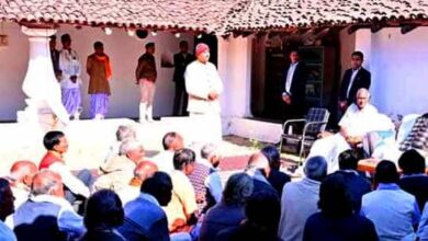 श्रद्धा, संस्कार और सम्मान: संत बभ्रुवाहन महाराज से मुख्यमंत्री का साक्षात्कार