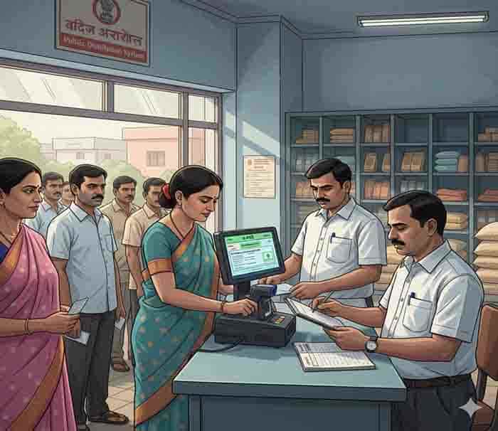 खाद्यान्न वितरण में पारदर्शिता के लिए अनियमित उचित मूल्य दुकानों पर प्रशासन की कार्रवाई