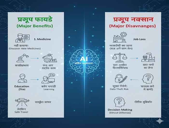 कृत्रिम बुद्धिमत्ता (AI): जहां स्मार्ट मशीनें लाती हैं अवसर… और कुछ खतरे भी