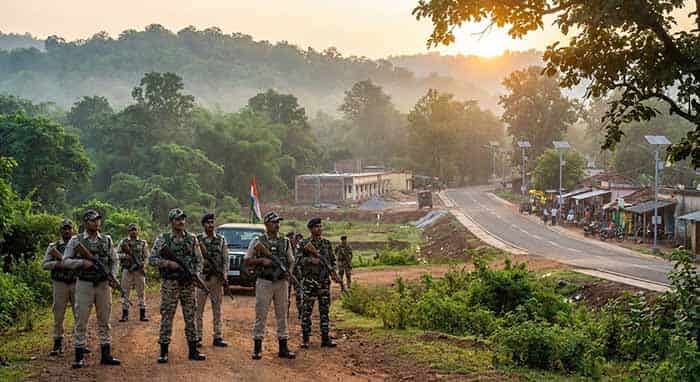 बंदूक से भरोसे तक: मुख्यमंत्री साय का विज़न—सुरक्षित और समृद्ध बस्तर बंदूक से भरोसे तक: मुख्यमंत्री साय का विज़न—सुरक्षित और समृद्ध बस्तर