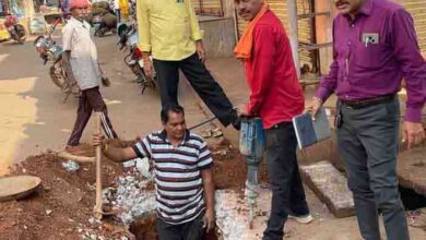 जहाँ टूटी पाइप, वहीं जागा प्रशासन: अहिवारा में त्वरित समाधान