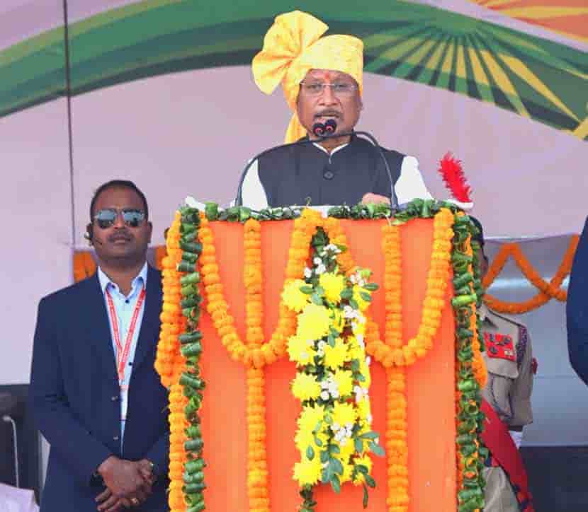 संविधान, लोकतंत्र और सुशासन के रास्ते विकसित छत्तीसगढ़ का निर्माण सरकार का संकल्प : मुख्यमंत्री विष्णु देव साय