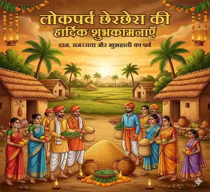 दान, अन्न और आनंद का उत्सव: छेरछेरा पर्व पर मुख्यमंत्री साय का संदेश