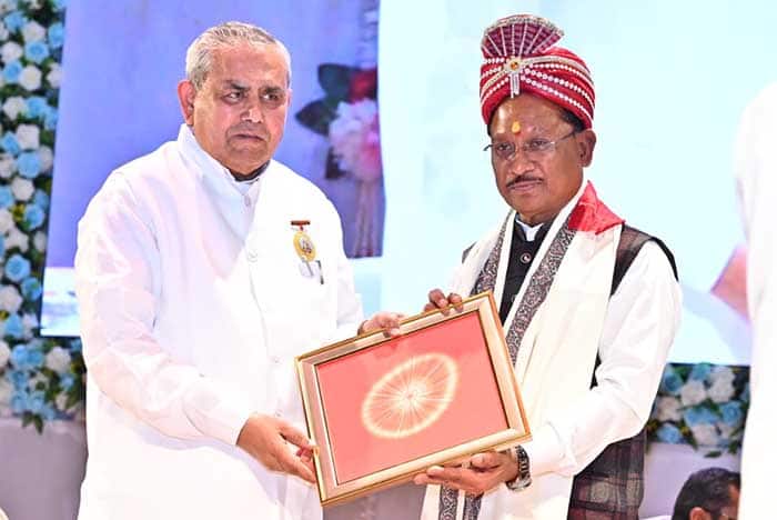 विधानसभा सदस्यों के लिए ब्रह्मा भोजन का आयोजन सुंदर और प्रेरणादायी परंपरा – मुख्यमंत्री साय