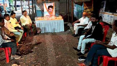 इच्छा मृत्यु के बाद अंगदान करने वाले हरीश राणा को नंदिनी-अहिवारा में श्रद्धांजलि