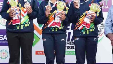 तीसरे दिन भी चमका प्रदर्शन – खेलो इंडिया ट्राइबल गेम्स में कर्नाटक का दबदबा कायम तीसरे दिन भी चमका प्रदर्शन – खेलो इंडिया ट्राइबल गेम्स में कर्नाटक का दबदबा कायम