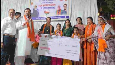 सेवा ही संगठन: स्थापना दिवस पर सामाजिक कार्यों से जुड़ा भाजपा अहिवारा मंडल