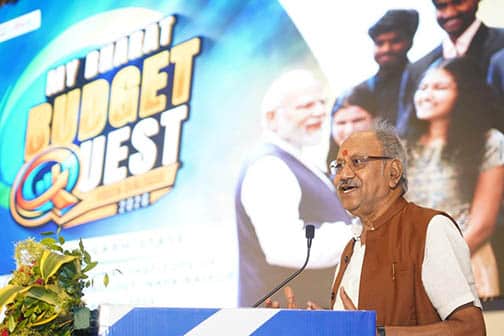 युवा शक्ति, मजबूत राष्ट्र: ‘MY Bharat Budget Quest’ में गूंजा निर्माण का संकल्प युवा शक्ति, मजबूत राष्ट्र: ‘MY Bharat Budget Quest’ में गूंजा निर्माण का संकल्प