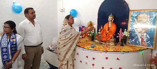 समानता का संदेश: अंबेडकर जयंती पर गूंजे बाबा साहब के विचार समानता का संदेश: अंबेडकर जयंती पर गूंजे बाबा साहब के विचार