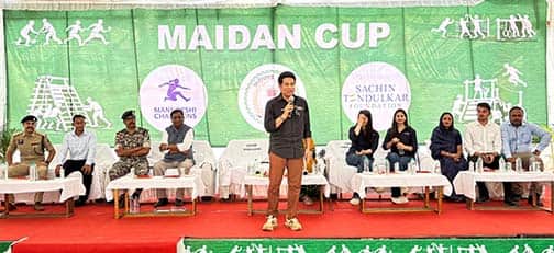 सचिन तेंदुलकर का बस्तर आगमन, बदलते बस्तर की सशक्त पहचान—सीएम साय