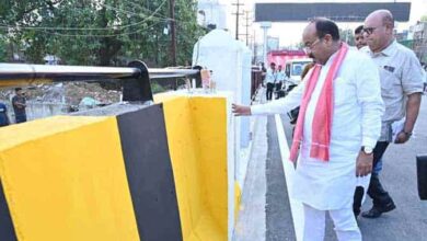 कचना ओवर-ब्रिज का इंतजार खत्म होने वाला! उप मुख्यमंत्री अरुण साव ने किया निरीक्षण कचना ओवर-ब्रिज का इंतजार खत्म होने वाला! उप मुख्यमंत्री अरुण साव ने किया निरीक्षण
