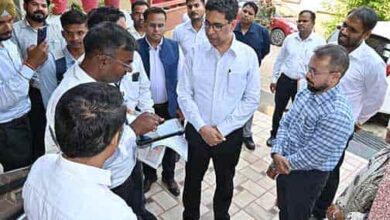 नक्शा प्रोजेक्ट पर केंद्र सख्त! धमतरी दौरे में सर्वे टीम बढ़ाने के निर्देश नक्शा प्रोजेक्ट पर केंद्र सख्त! धमतरी दौरे में सर्वे टीम बढ़ाने के निर्देश