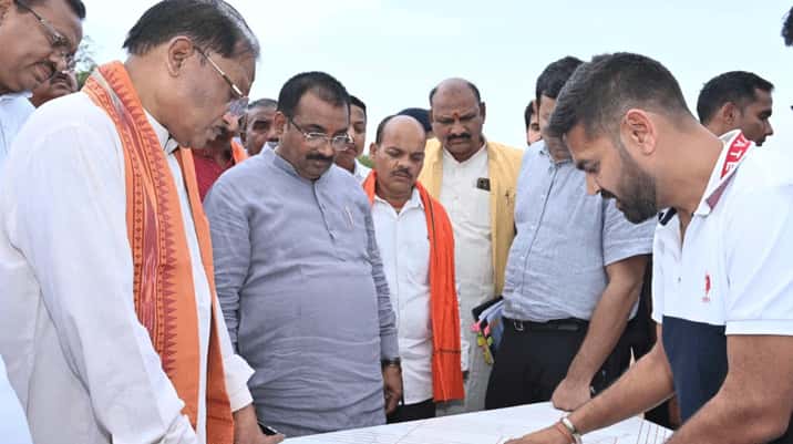 विकास की नींव मजबूत—नालंदा परिसर में गुणवत्ता और समयबद्धता पर फोकस