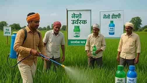 उपज भी बेहतर, मिट्टी भी स्वस्थ — नैनो उर्वरकों से खेती में आ रहा सकारात्मक बदलाव उपज भी बेहतर, मिट्टी भी स्वस्थ — नैनो उर्वरकों से खेती में आ रहा सकारात्मक बदलाव