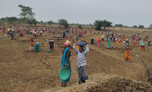 पानी बचा, हरियाली बढ़ी और आजीविका संवरी — मनरेगा बना ग्रामीण बदलाव का आधार पानी बचा, हरियाली बढ़ी और आजीविका संवरी — मनरेगा बना ग्रामीण बदलाव का आधार