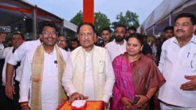 मुख्यमंत्री विष्णुदेव साय ने गरियाबंद को 603 करोड़ रुपये से अधिक के विकास कार्यों की सौगात दी मुख्यमंत्री विष्णुदेव साय ने गरियाबंद को 603 करोड़ रुपये से अधिक के विकास कार्यों की सौगात दी
