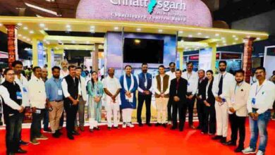 राष्ट्रीय मंच पर छत्तीसगढ़ की बड़ी जीत! ट्रैवल एंड टूरिज्म फेयर 2026 में मिला प्रतिष्ठित सम्मान राष्ट्रीय मंच पर छत्तीसगढ़ की बड़ी जीत! ट्रैवल एंड टूरिज्म फेयर 2026 में मिला प्रतिष्ठित सम्मान