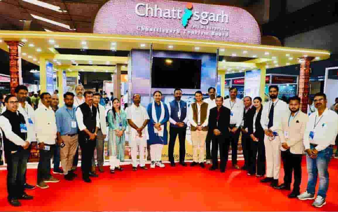 राष्ट्रीय मंच पर छत्तीसगढ़ की बड़ी जीत! ट्रैवल एंड टूरिज्म फेयर 2026 में मिला प्रतिष्ठित सम्मान राष्ट्रीय मंच पर छत्तीसगढ़ की बड़ी जीत! ट्रैवल एंड टूरिज्म फेयर 2026 में मिला प्रतिष्ठित सम्मान
