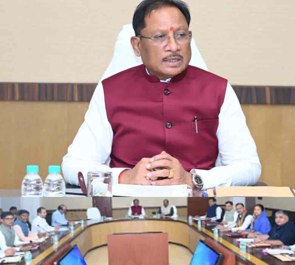 मुख्यमंत्री विष्णु देव साय की अध्यक्षता में कैबिनेट के अहम फैसले, किसानों के लिए उर्वरक उप समिति और अग्निवीरों को 10% आरक्षण को मंजूरी मुख्यमंत्री विष्णु देव साय की अध्यक्षता में कैबिनेट के अहम फैसले, किसानों के लिए उर्वरक उप समिति और अग्निवीरों को 10% आरक्षण को मंजूरी
