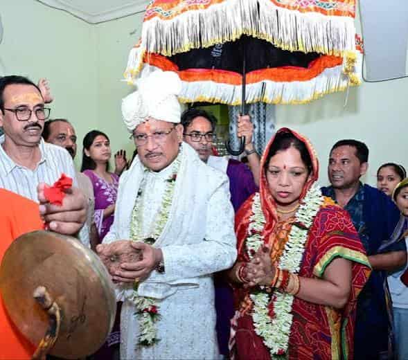 आस्था के रथ पर सवार हुई परंपरा, दोकड़ा में मुख्यमंत्री विष्णुदेव साय ने खींचा भगवान जगन्नाथ का रथ आस्था के रथ पर सवार हुई परंपरा, दोकड़ा में मुख्यमंत्री विष्णुदेव साय ने खींचा भगवान जगन्नाथ का रथ