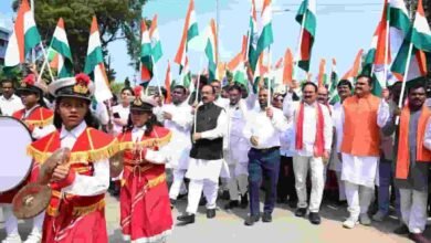 हाथों में तिरंगा, दिलों में हिंदुस्तान—अरुण साव के साथ गूंजा देशभक्ति का जयघोष