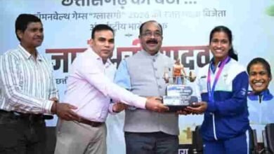 ज्ञानेश्वरी की सफलता से राज्य के युवा लेंगे प्रेरणा, खेलों के लिए तैयार होगा अच्छा वातावरण – अरुण साव ज्ञानेश्वरी की सफलता से राज्य के युवा लेंगे प्रेरणा, खेलों के लिए तैयार होगा अच्छा वातावरण – अरुण साव