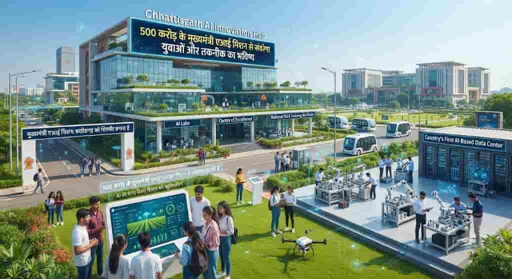 कोड से विकास तक—AI की उड़ान के लिए तैयार हो रहा छत्तीसगढ़ कोड से विकास तक—AI की उड़ान के लिए तैयार हो रहा छत्तीसगढ़