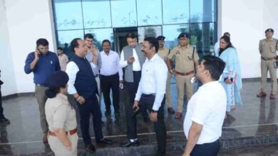 राज्योत्सव की रंगत से पहले तैयारियों का जायजा, स्थल पर पहुंचे अधिकारी