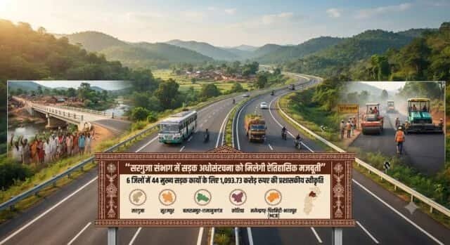 विकास की राह होगी सुगम, सरगुजा की सड़कें लिखेंगी नई तरक्की की कहानी