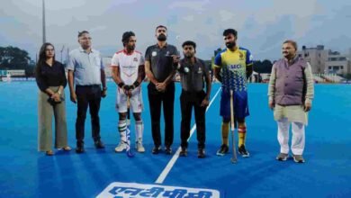 न्यायधानी नाइट्स और मैनपाट टाइटन्स का मैच 1-1 से ड्रॉ